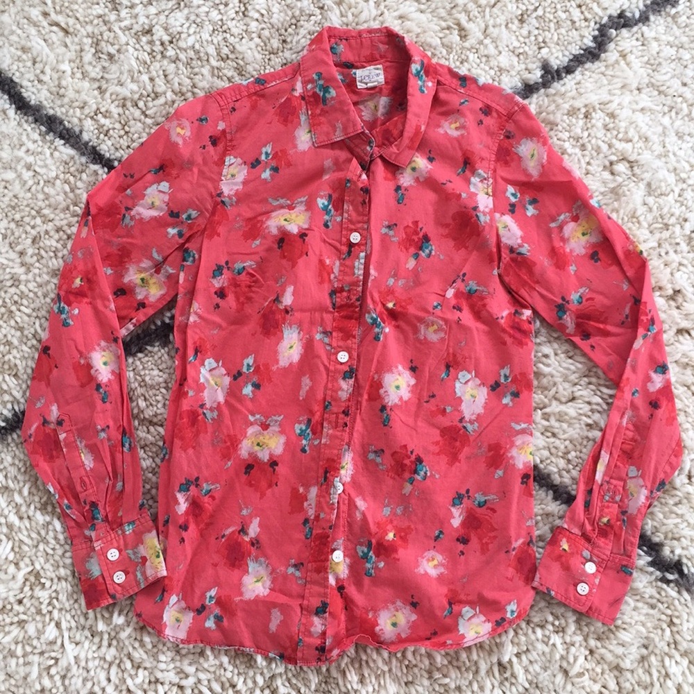 JCrew The Perfect Shirt
